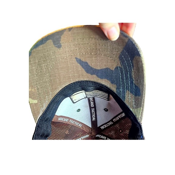 Highland Tactical Spec USA Flag camo Fitted stretch Hat Cap One SZ Fits Most - Picture 3 of 8